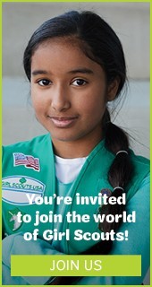 You're invited to join the world of Girl Scouts! Join Us