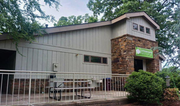 STEAM center building at burnham woods girl scout property